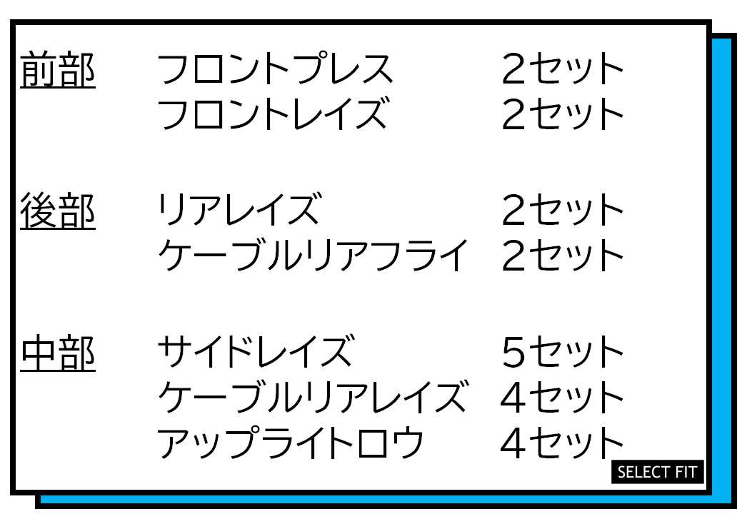 sho fitness】肩トレーニング！重量設定、メニュー作りに役立つYouTube 